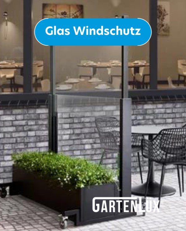 Gartenlux Venlo Windschutz
