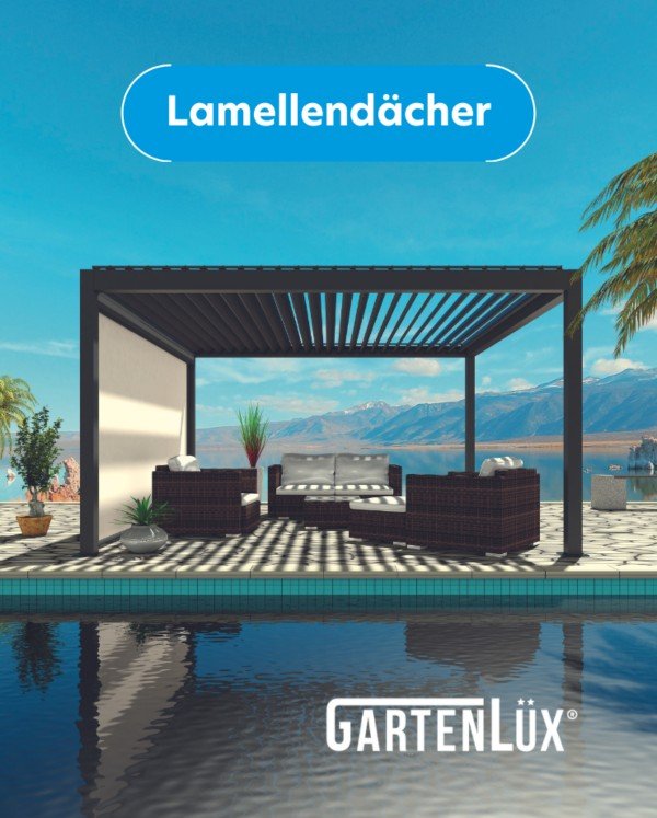 Gartenlux Venlo Lamellendaecher